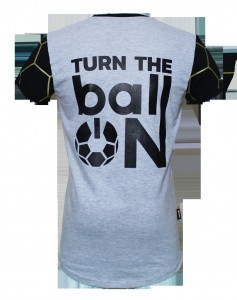 Koszulka BallON "Turn the BallON" - SZARA