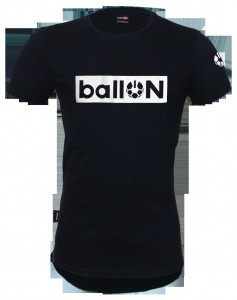 Koszulka BallON "BRAND BLACK" - CZARNA